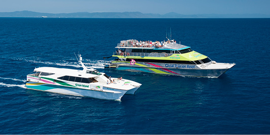 Big Cat Green Island Boats for Transfers